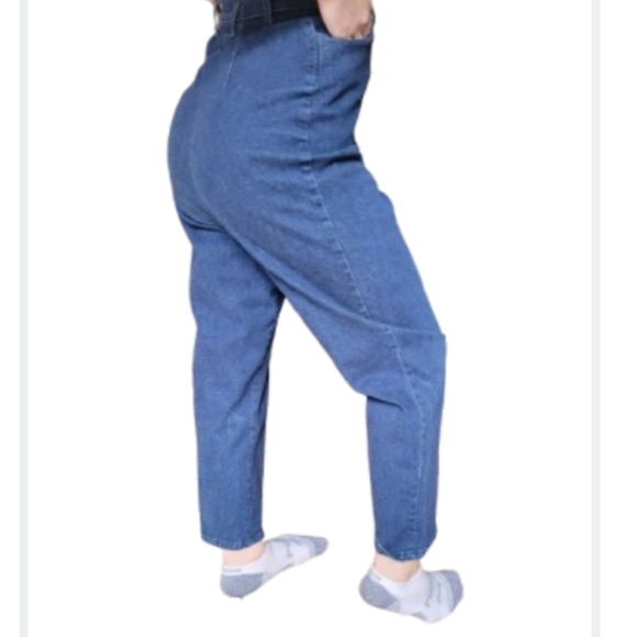 (E) Vintage 80s ultra highrise rainbow pants - Picture 2 of 6